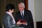 Platynowy Laur dla B. Zachwiei odebrała M. Porębska